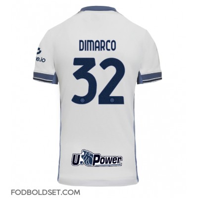 Inter Milan Federico Dimarco #32 Udebanetrøje 2024-25 Kortærmet Inter Milan Federico Dimarco #32 Udebanetrøje 2024-25 Kortærmet